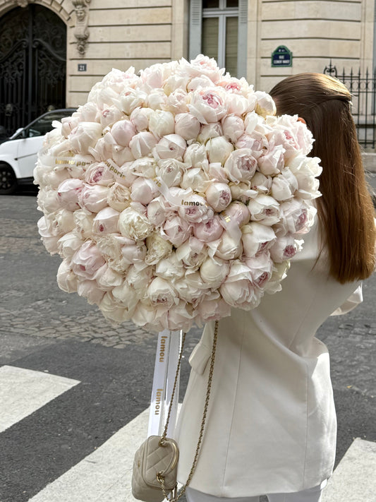 101 pivoines blush