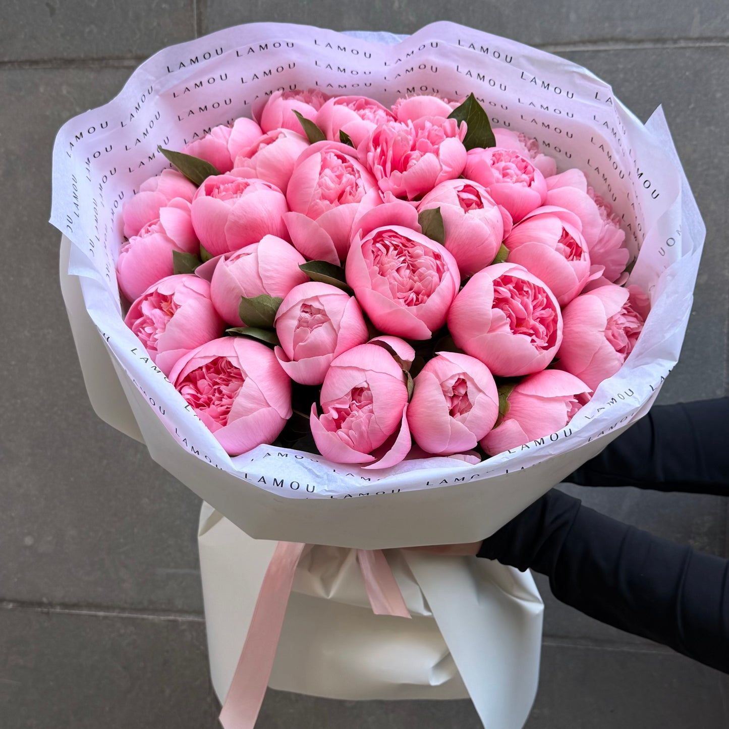 25 Peonies “Etched Salmon”