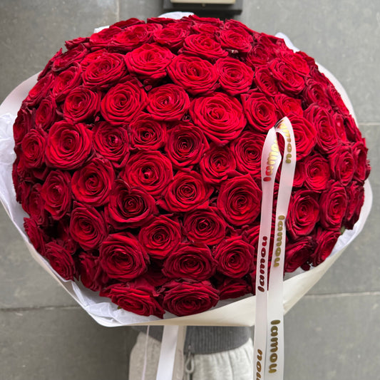 101 roses rouges