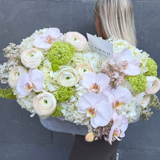 Spring Touch Oval Box L