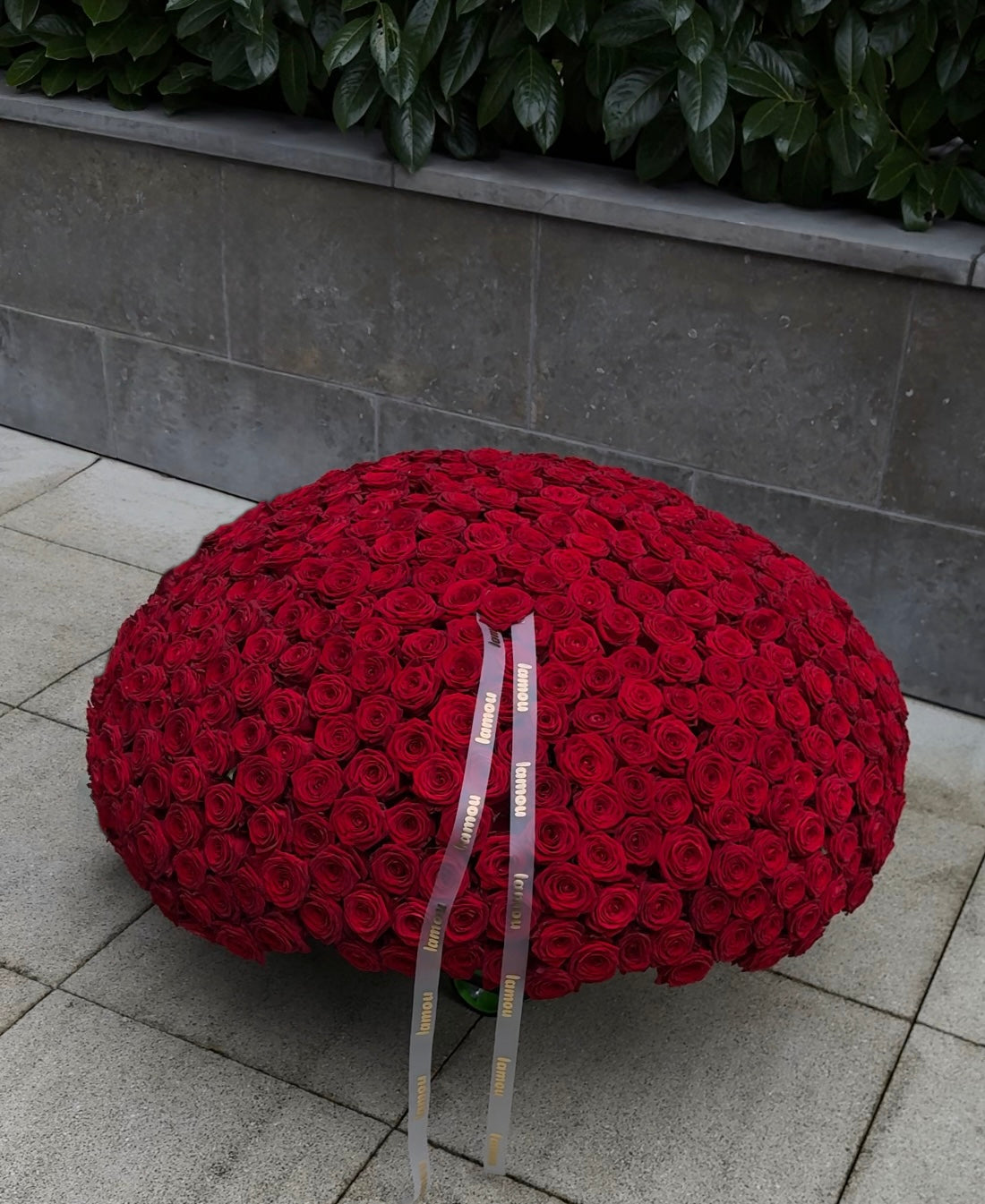 501 Red Roses in Basket