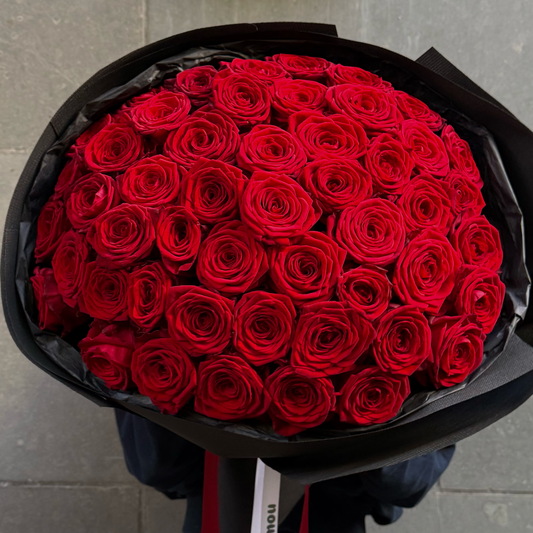 51 roses rouges