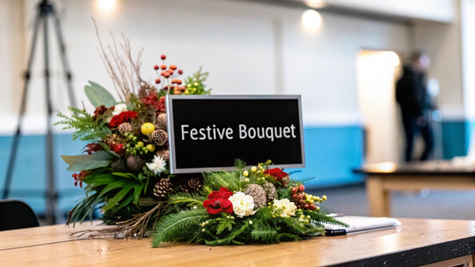 Guide du bouquet de fleurs de noel : Créez votre arrangement festif