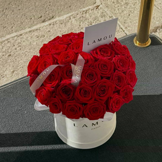 35 Red Roses Box M