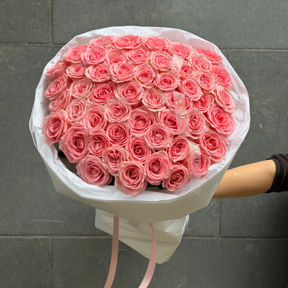 51 Pink Roses