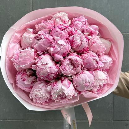 21 Pink Peonies