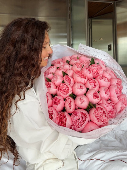 50 Peonies “Etched Salmon”