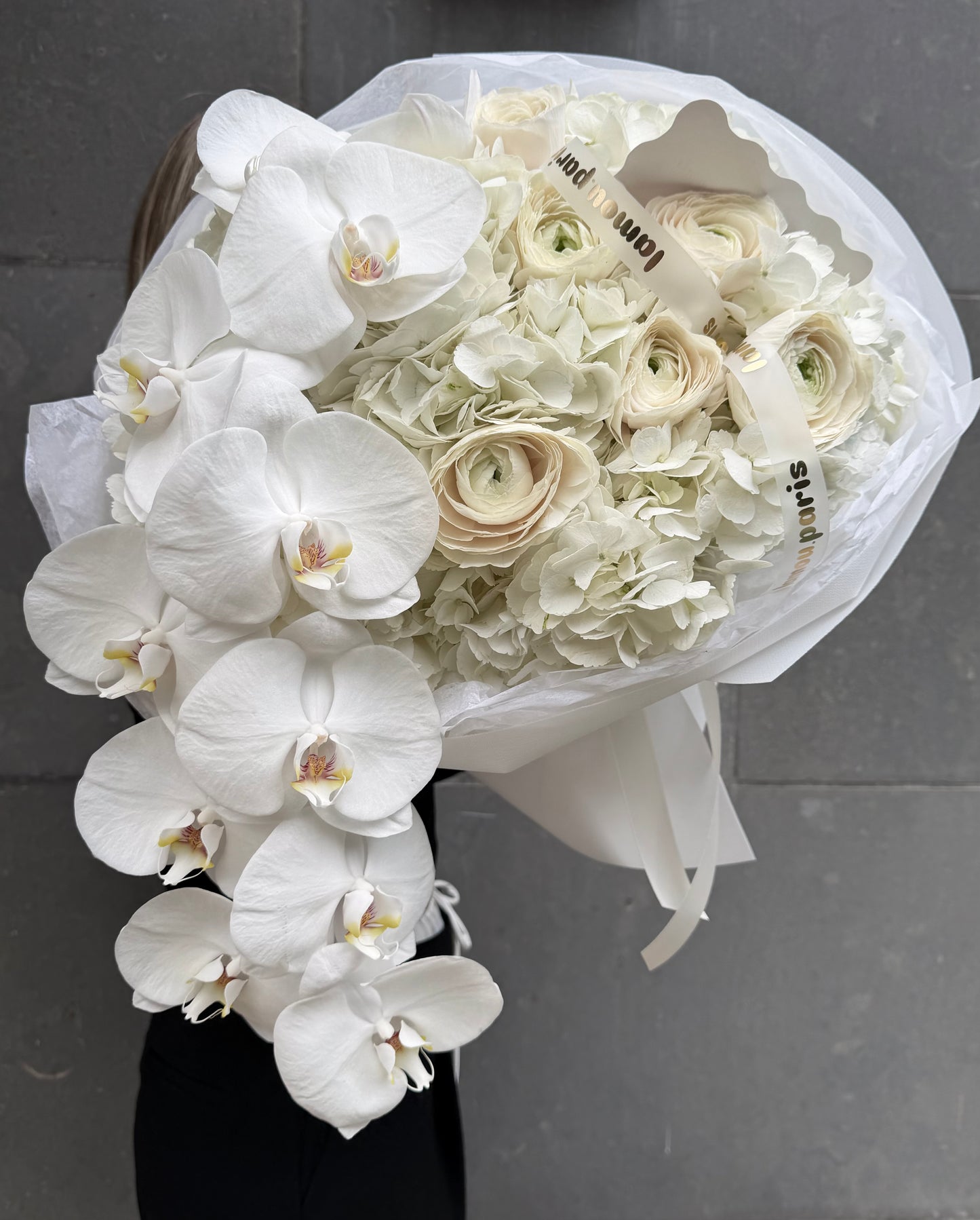 Nuage d’Orchidée Blanc M