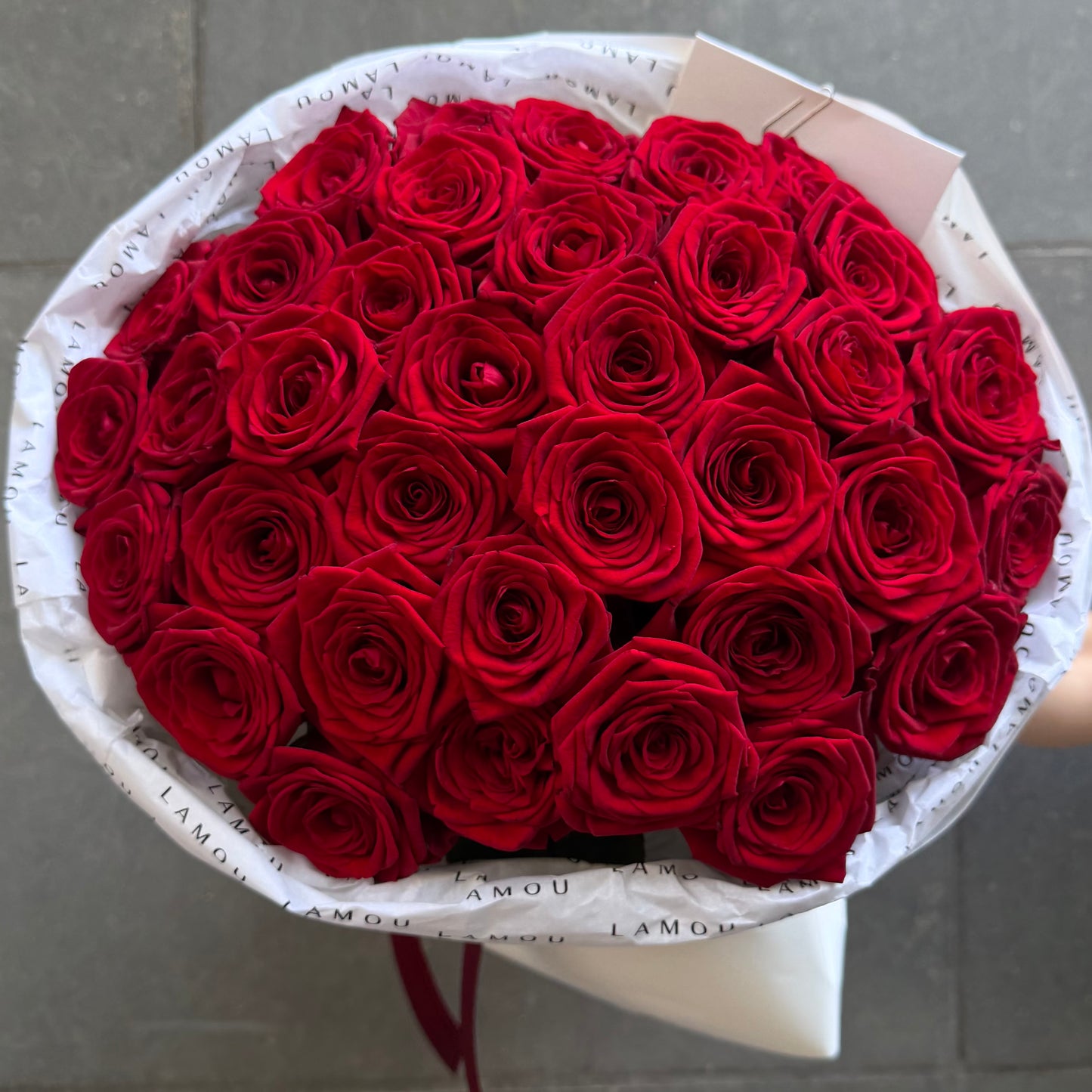 35 roses rouges
