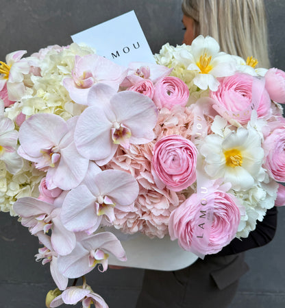 Silken Garden Oval Box L