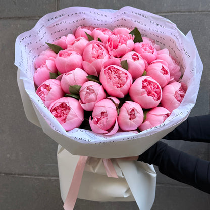 25 Peonies “Etched Salmon”