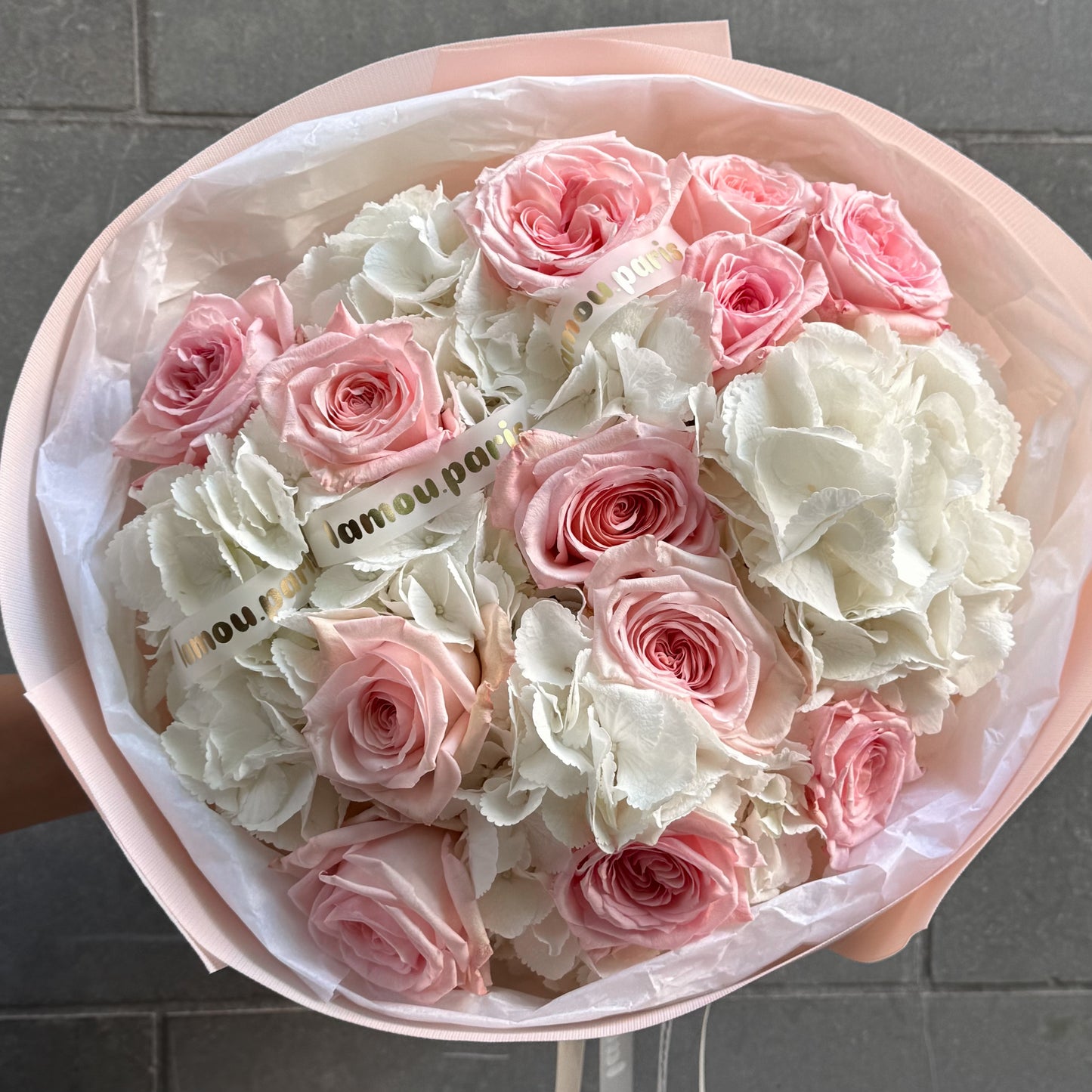 Hydrangeas x Peony Roses