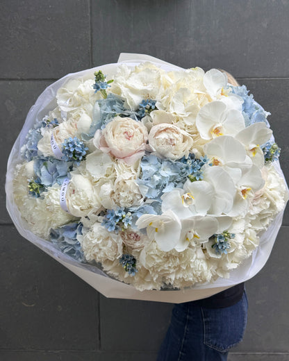 White x Blue Cloud XXL