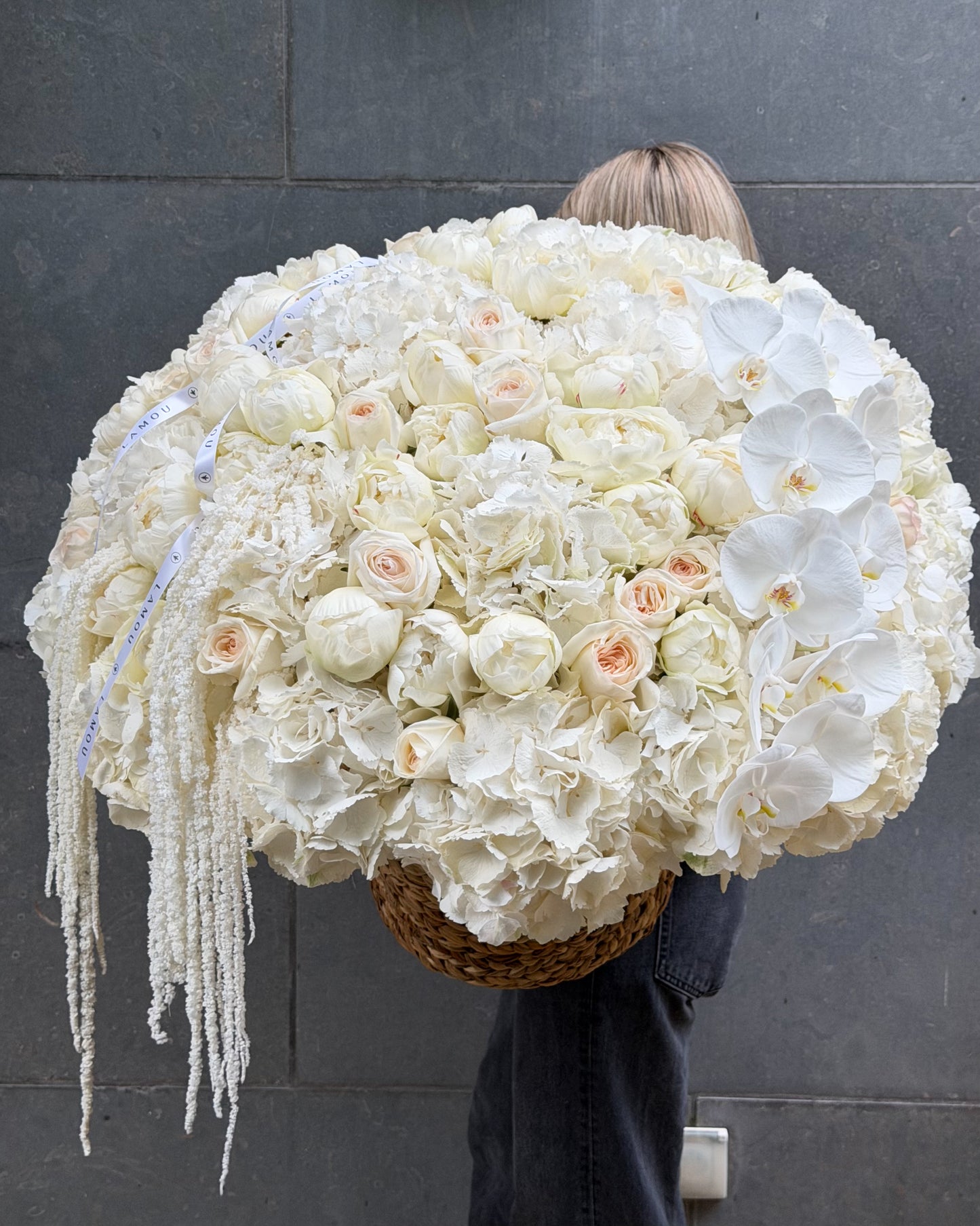 White Elegance Panier XXL