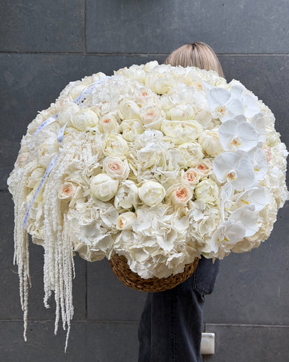 White Elegance Panier XXL