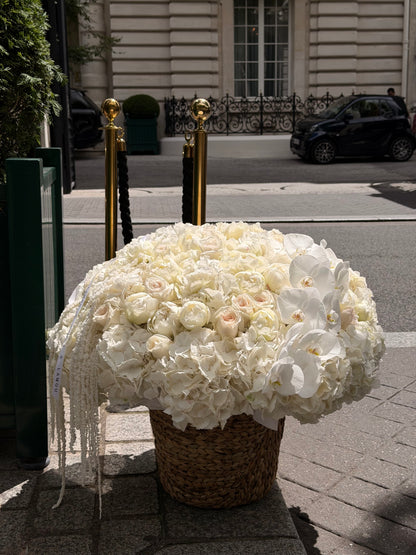 White Elegance Panier XXL