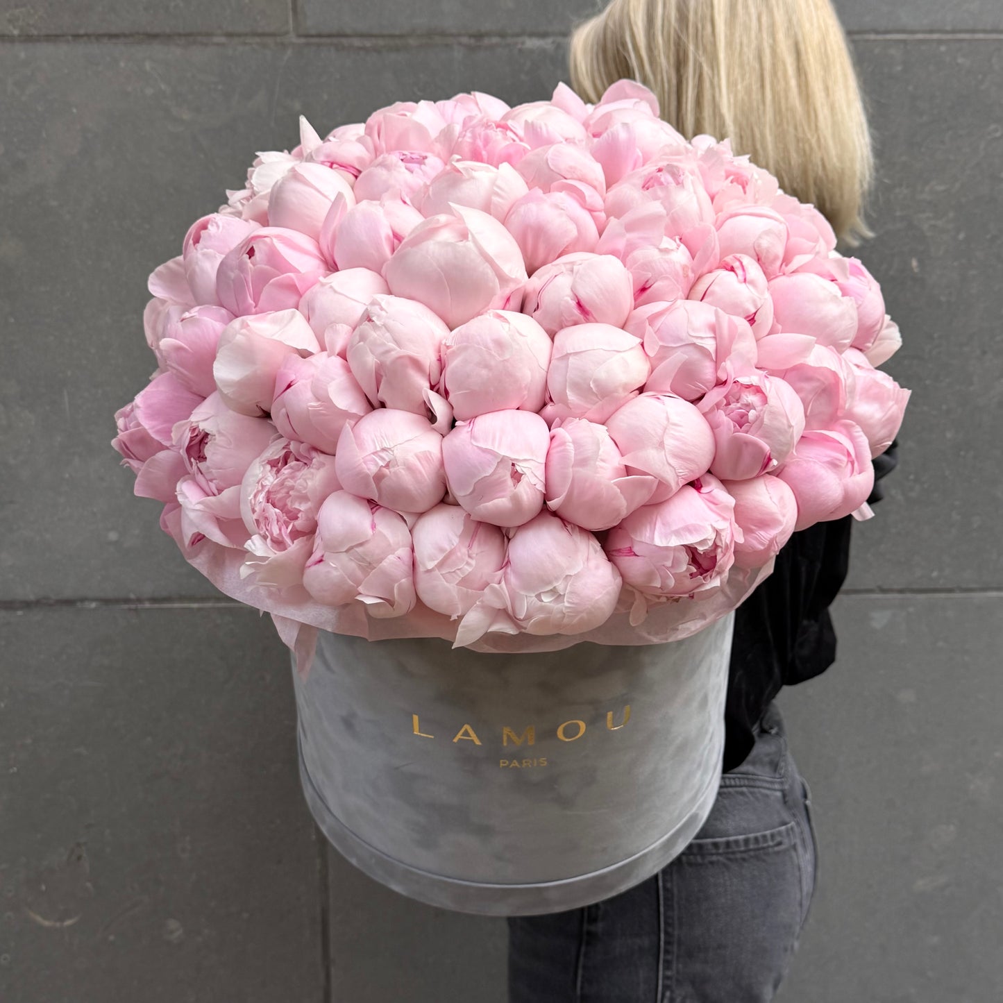 101 Pink Peonies Box XL