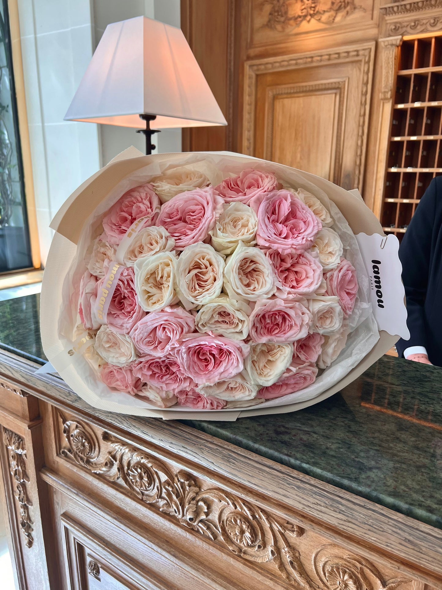 35 O'Hara rose x blanc