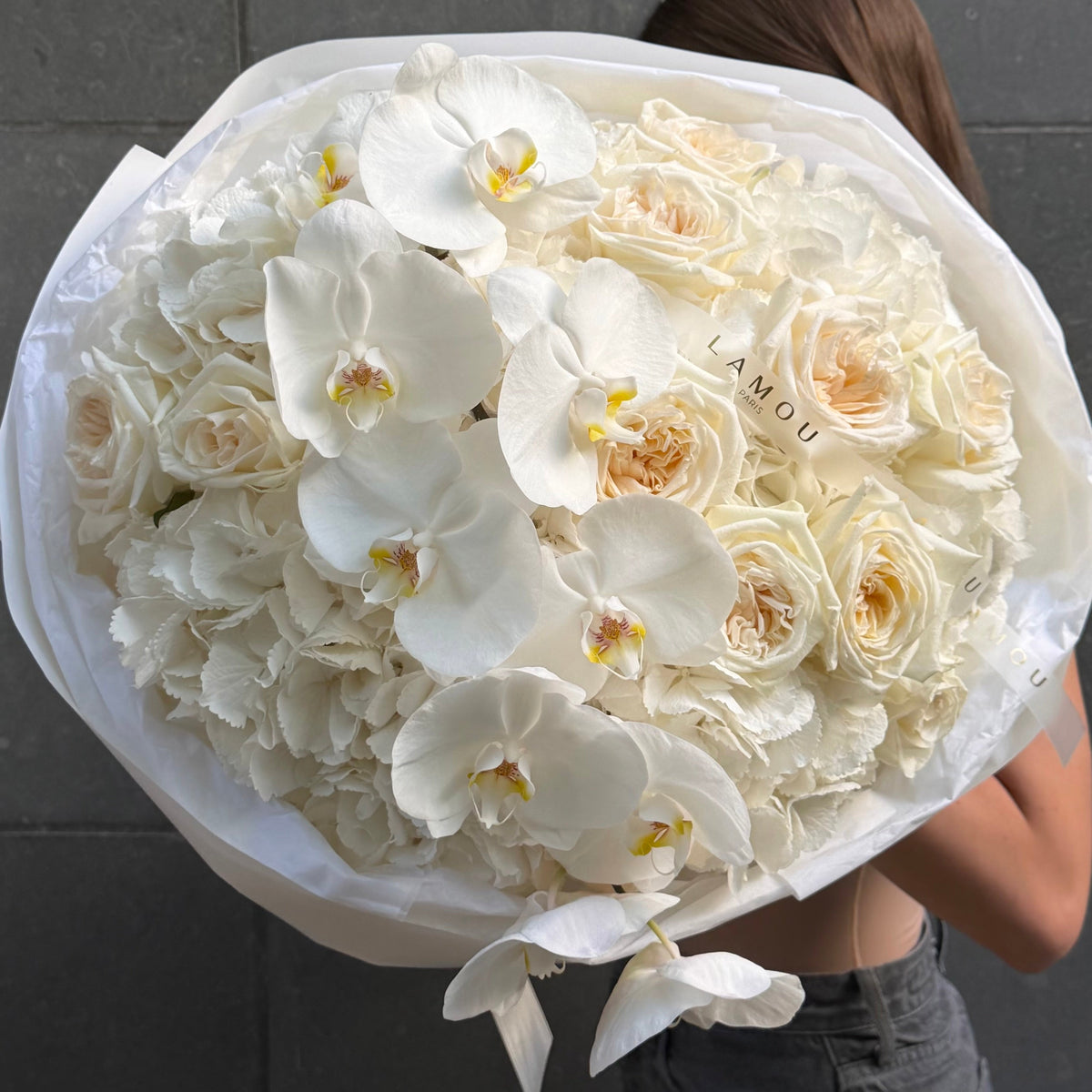 Nuage d’Orchidée Blanc L