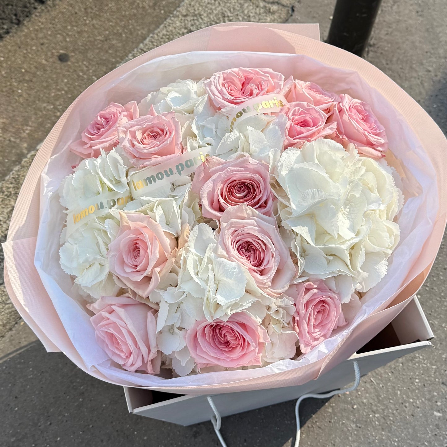 Hydrangeas x Peony Roses