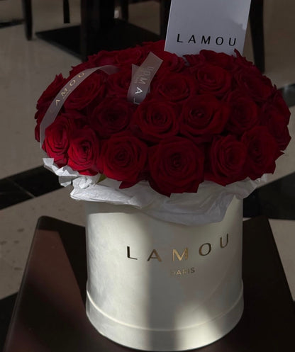 35 Red Roses Box M