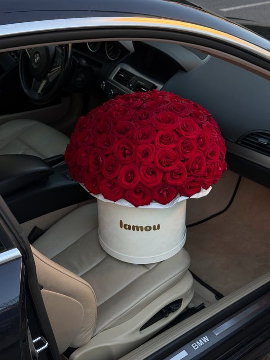 101 Red Rose in a Box