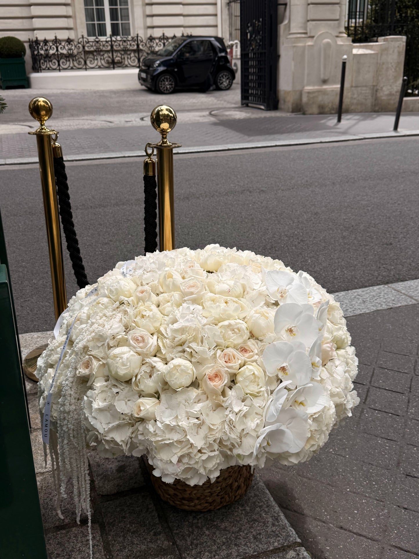 White Elegance Panier XXL