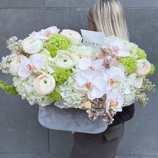 Spring Touch Oval Box L