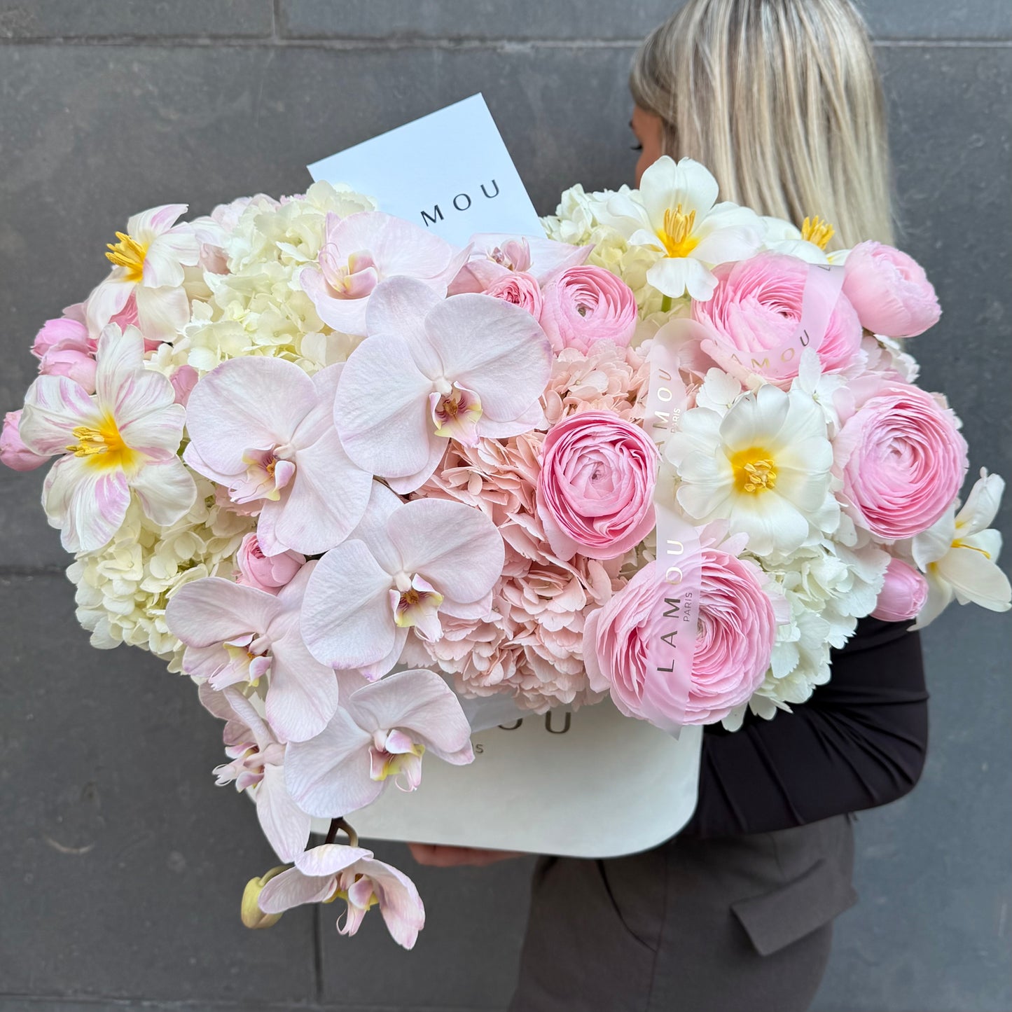 Silken Garden Oval Box L