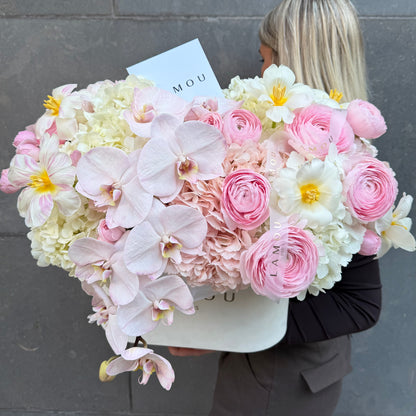 Silken Garden Oval Box L