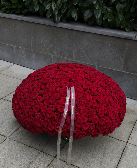 501 Red Roses in Basket