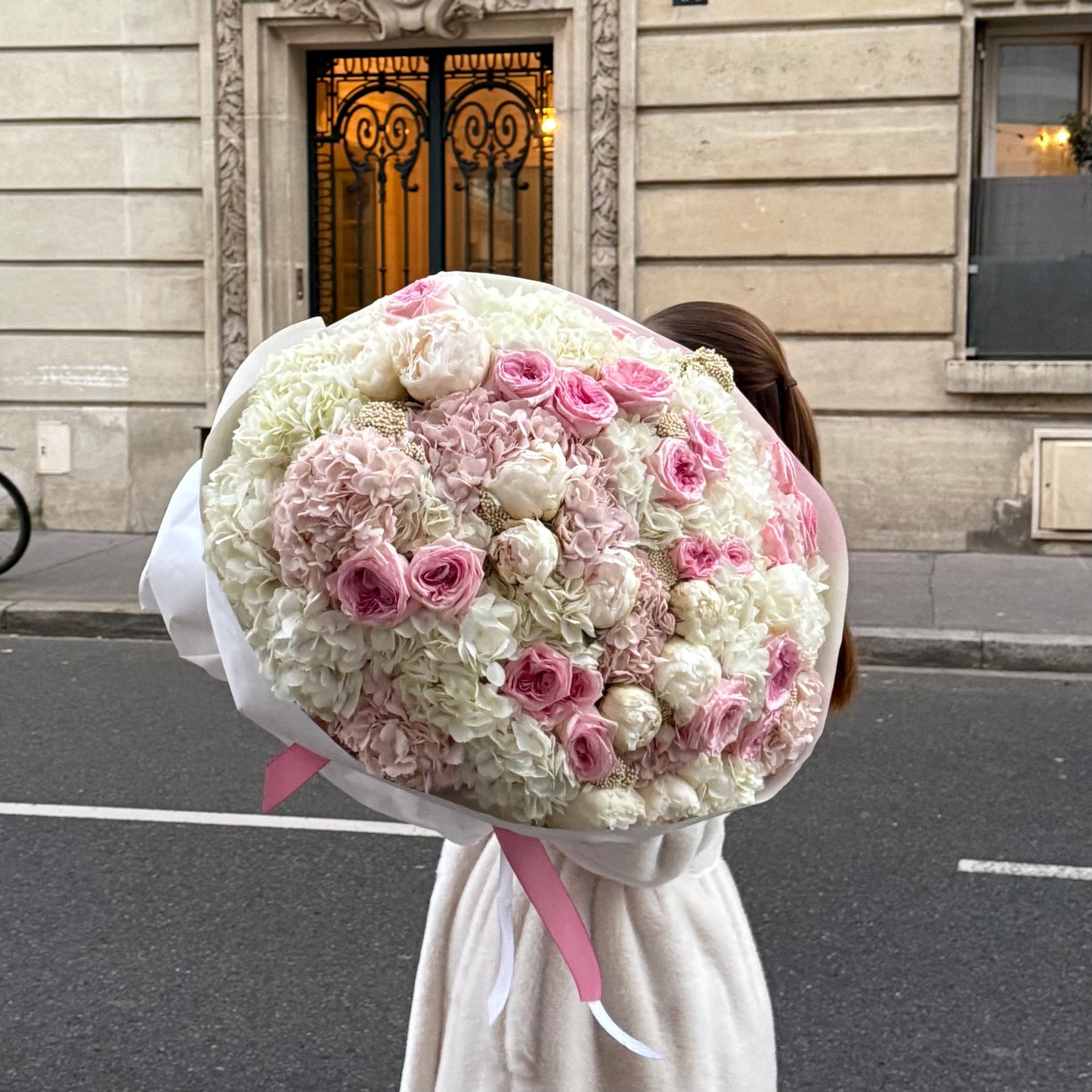 White & Pink Cloud XL
