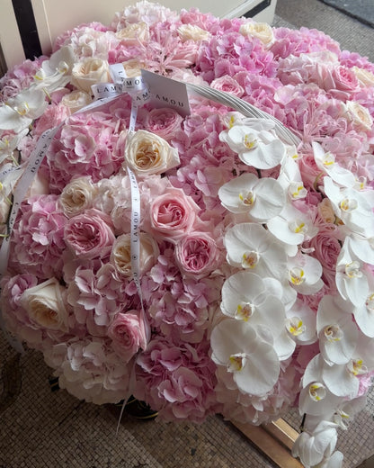 Pinky White Basket XXL